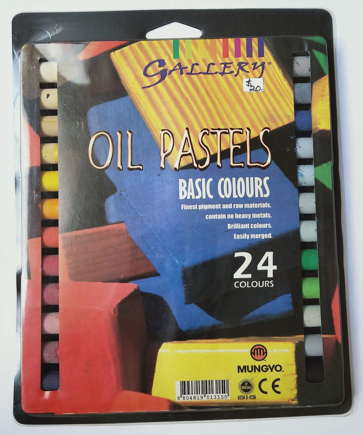 Mungyo Gallery Oil Pastels 24's