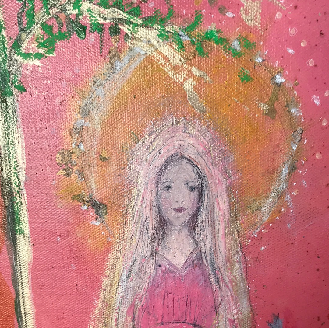 Mary and friends. SOLD