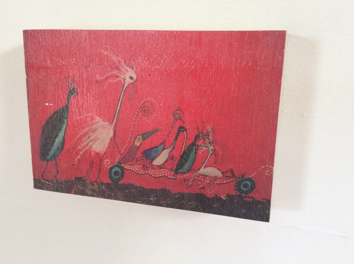 Boxed wooden prints